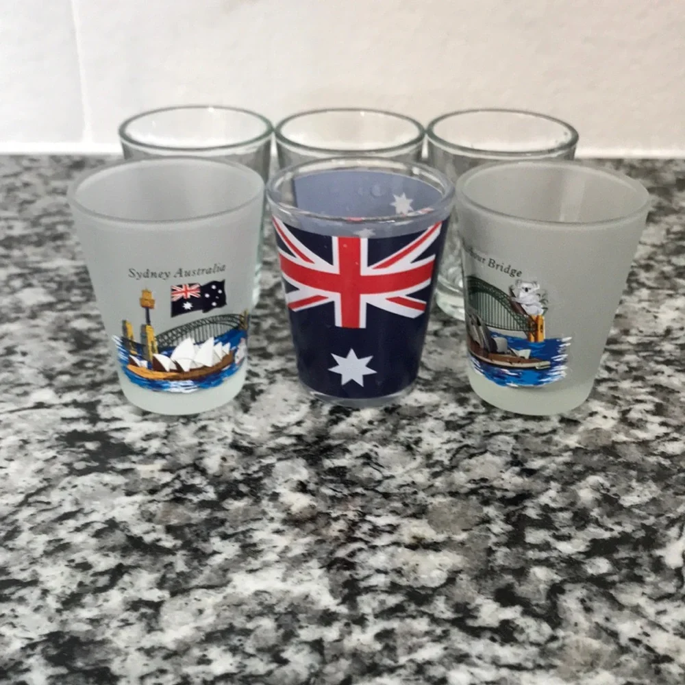 Australia Shot Glass Set And 3 basic - Picture 3 of 11
